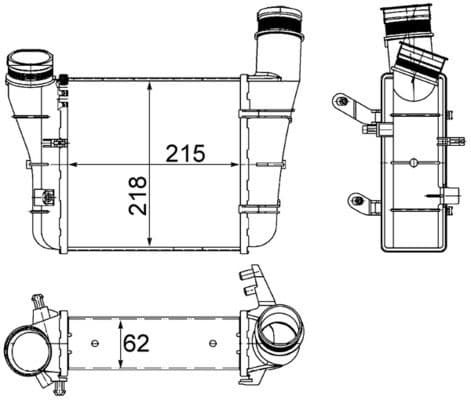 Starpdzesētājs MAHLE CI 336 000S 1