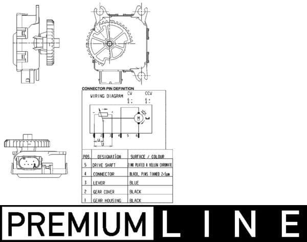 Regulēšanas elements, Jaucējkrāns MAHLE AA 14 000P 1