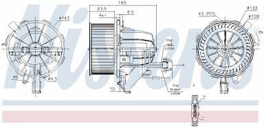 Salona ventilators NISSENS 87166 6