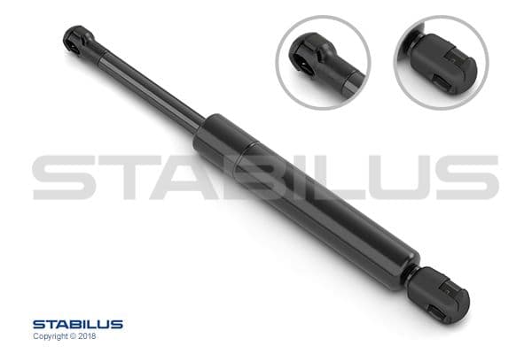 Gāzes atspere, Motora pārsegs STABILUS 0488VQ 1