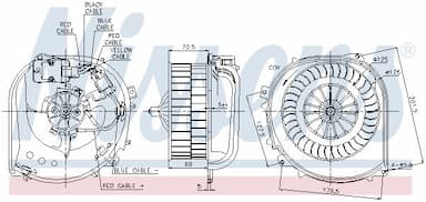 Salona ventilators NISSENS 87100 5