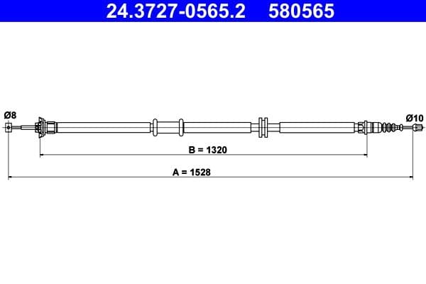 Trose, Stāvbremžu sistēma ATE 24.3727-0565.2 1