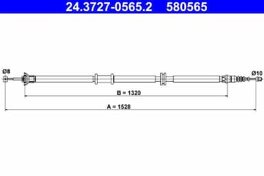 Trose, Stāvbremžu sistēma ATE 24.3727-0565.2 1