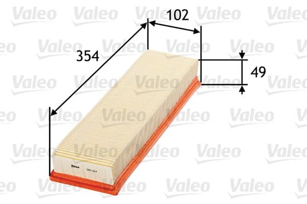 Gaisa filtrs VALEO 585114 1