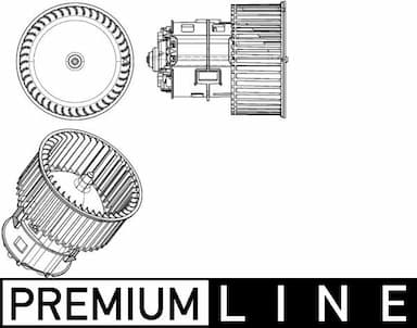 Salona ventilators MAHLE AB 182 000P 1