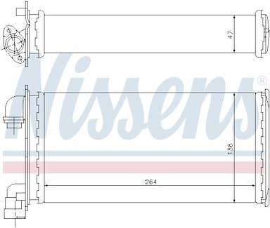 Siltummainis, Salona apsilde NISSENS 70501 7