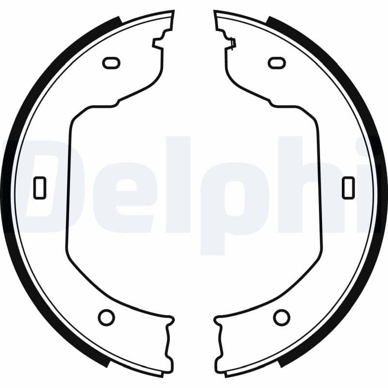 Bremžu loku komplekts DELPHI LS1920 1