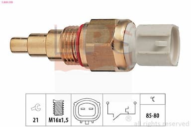 Termoslēdzis, Radiatora ventilators EPS 1.850.109 1