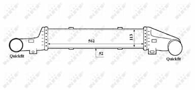 Starpdzesētājs NRF 30420 5