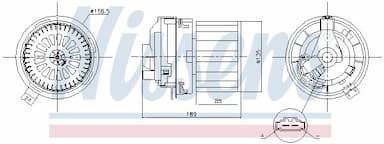 Salona ventilators NISSENS 87358 6