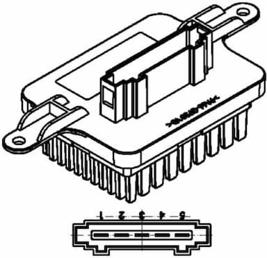 Regulators, Salona ventilators MAHLE ABR 59 000P 2