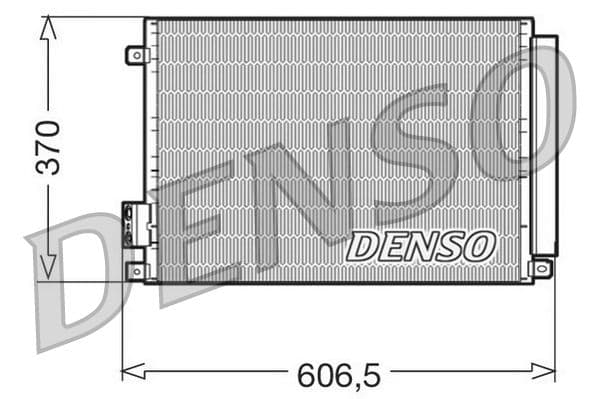 Kondensators, Gaisa kond. sistēma DENSO DCN09045 1