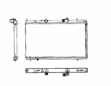 Radiators, Motora dzesēšanas sistēma NRF 50466 5