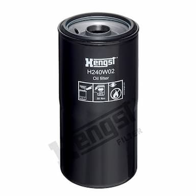 Eļļas filtrs HENGST FILTER H240W02 1