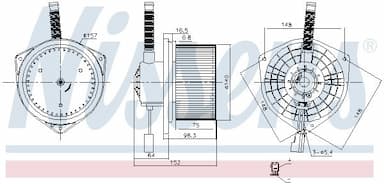 Salona ventilators NISSENS 87754 6