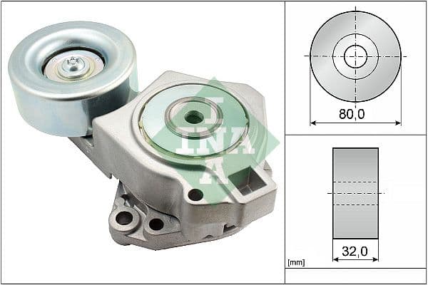 Siksnas spriegotājs, Ķīļsiksna Schaeffler INA 534 0468 10 1