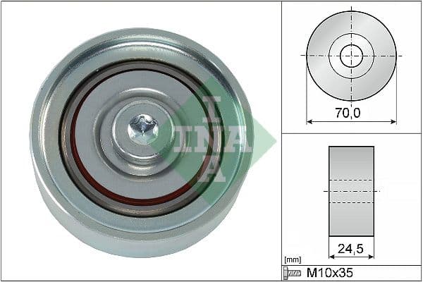 Parazīt-/Vadrullītis, Ķīļrievu siksna Schaeffler INA 532 0583 10 1