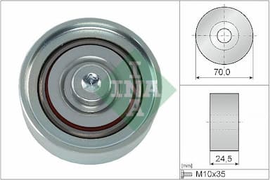 Parazīt-/Vadrullītis, Ķīļrievu siksna Schaeffler INA 532 0583 10 1