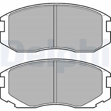 Bremžu uzliku kompl., Disku bremzes DELPHI LP1594 1
