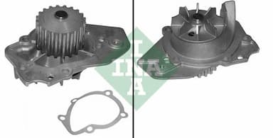 Ūdens sūknis, dzinēja dzesēšana Schaeffler INA 538 0019 10 1