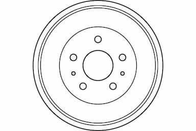 Bremžu trumulis TRW DB4392 2