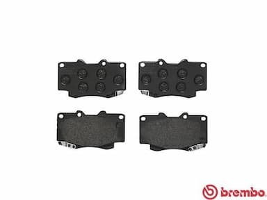 Bremžu uzliku kompl., Disku bremzes BREMBO P 83 069 2