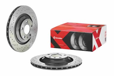 Bremžu diski BREMBO 09.8842.2X 2