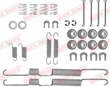 Piederumu komplekts, Bremžu loki QUICK BRAKE 105-0698 1