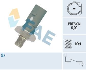 Eļļas spiediena devējs FAE 12882 1