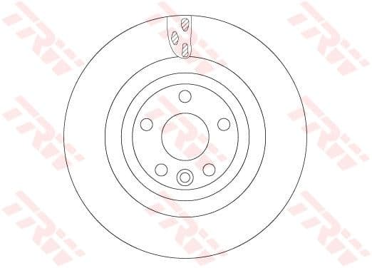 Bremžu diski TRW DF6706S 1