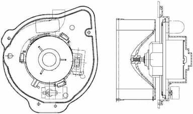 Salona ventilators MAHLE AB 135 000P 2