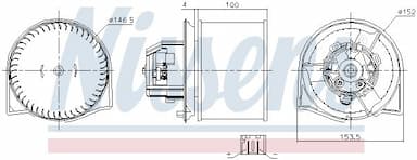 Salona ventilators NISSENS 87026 6