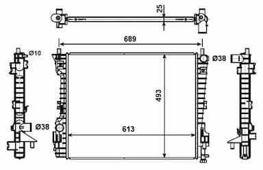 Radiators, Motora dzesēšanas sistēma NRF 53020 5