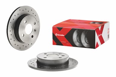 Bremžu diski BREMBO 08.7626.1X 2