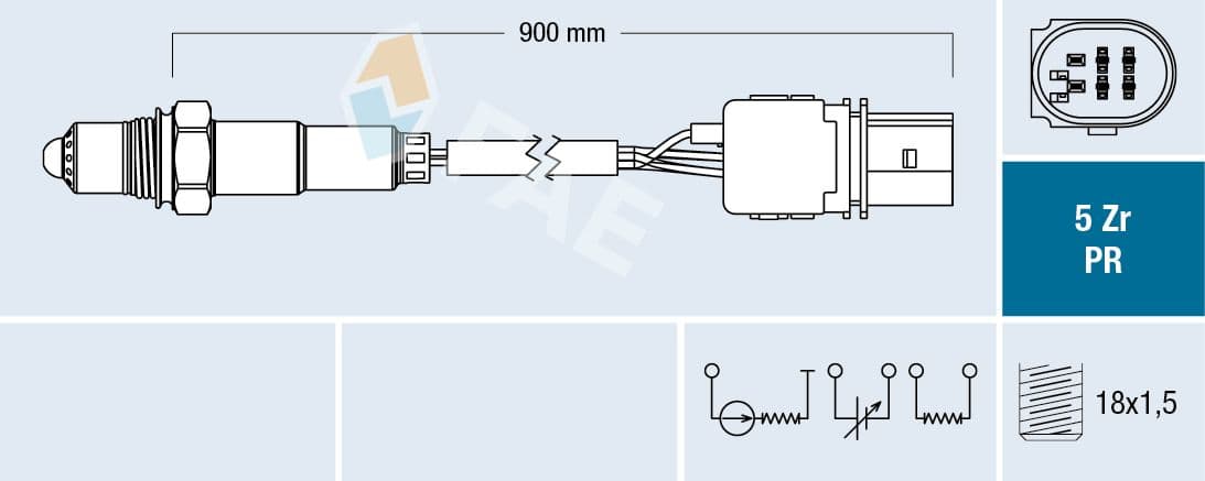 Lambda zonde FAE 75092 1