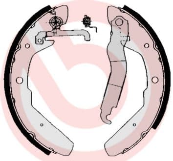 Bremžu loku komplekts BREMBO S 85 517 1