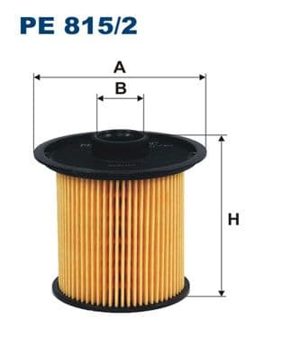 Degvielas filtrs FILTRON PE 815/2 1