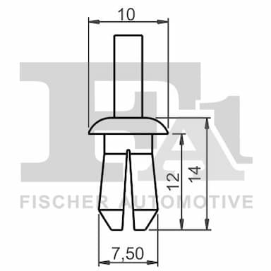 Moldings/aizsarguzlika FA1 11-20004.25 2