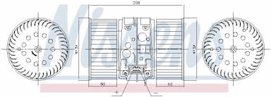 Salona ventilators NISSENS 87448 5