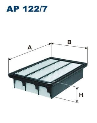 Gaisa filtrs FILTRON AP 122/7 1