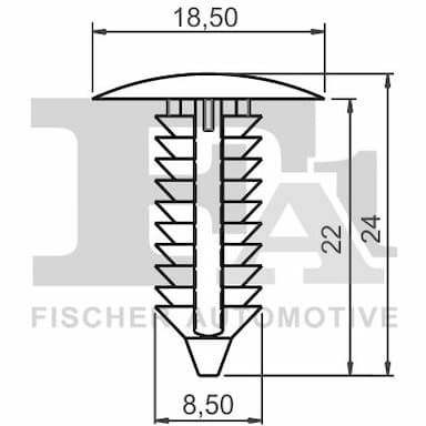 Moldings/aizsarguzlika FA1 21-10024.5 2