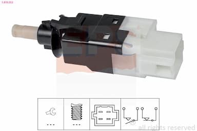 Bremžu signāla slēdzis EPS 1.810.252 1