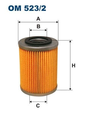 Eļļas filtrs FILTRON OM 523/2 1