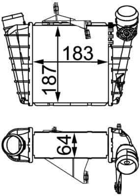 Starpdzesētājs MAHLE CI 298 000S 1