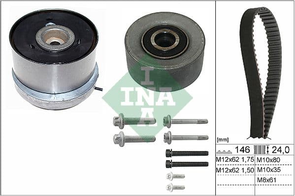 Zobsiksnas komplekts Schaeffler INA 530 0724 10 1