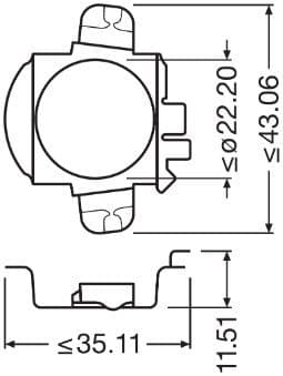 Spuldzes patrona ams-OSRAM 64210DA03 3