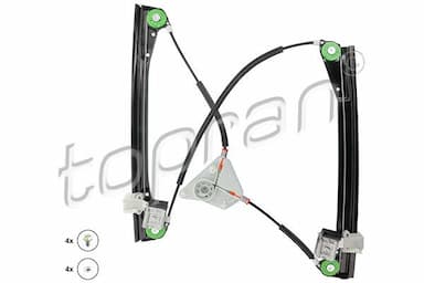 Stikla pacelšanas mehānisms TOPRAN 111 264 1