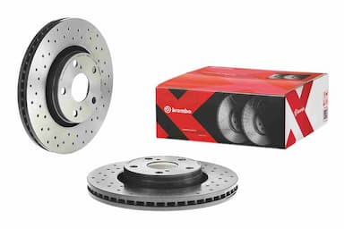 Bremžu diski BREMBO 09.B043.1X 2