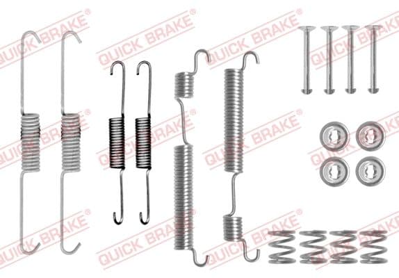 Piederumu komplekts, Bremžu loki QUICK BRAKE 105-0770 1