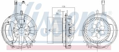 Salona ventilators NISSENS 87425 5